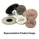 United Abrasives SAIT 50311 A80F 3" SAIT-LOK-R Cotton Fiber Aluminum Oxide Finishing Discs, 25 pack