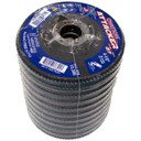 United Abrasives SAIT 76211 4-1/2x7/8 Ovation Attacker Type 27 No Hub High Density Zirconium Flap Disc 120 Grit, 10 pack