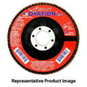 United Abrasives SAIT 78035 6x7/8 Ovation Type 27 No Hub High Density Zirconium Flap Discs 36 Grit, 10 pack