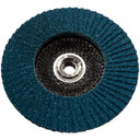 United Abrasives SAIT 71258 6x5/8-11 Encore Type 29 General Purpose With Hub Zirconium Flap Discs 60 Grit, 10 pack
