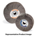 United Abrasives SAIT 71003 1x3/4 2A Threaded Spindle Premium Aluminum Oxide Flap Wheels 180 Grit, 10 pack