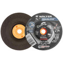 Walter 08F500 5x1/4x5/8-11 STAINLESS Spin-On Superior Contaminant Free Cutting Grinding Wheels Type 27S, 20 pack