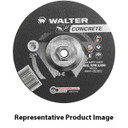 Walter 08E705 7x1/4x5/8-11 CONCRETE Grinding Wheel (Metal Hub) Grade C-24 Type 27, 10 pack