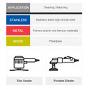 United Abrasives SAIT 77142 8" Hook and Loop Non-Woven Surface Conditioning Discs Heavy Duty Coarse Grit BROWN, 10 pack