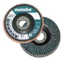 Metabo 629409000 4.5" x 5/8" - 11 Flapper Plus Abrasives Flap Discs 40 Grit, 5 pack