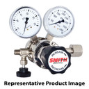 Miller Smith 121-40-10 Silverline Series General Purpose Two Stage Regulator, 50 PSI