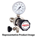 Miller Smith 254-82-02 Silverline High Purity Analytical Liquid Cylinder Regulator, 200 PSI