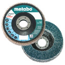 Metabo 629492000 4.5" x 7/8" Flapper Plus Jumbo Abrasives Flap Discs 80 Grit, 5 pack