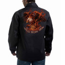 Tillman 9063 30" 9 oz. ONYX FR Cotton Jacket "Weld.Work.Win" Logo, 2X-Large