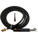 Weldtec WT-26F-12R 12.5' TIG Torch Kit, Flex Head, Twister Cable, Rubber