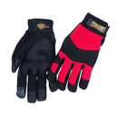 Trust Protection 3630S Premium Synthetic Leather Mechanics Glove Touch Screen Compatible, Small