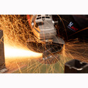 United Abrasives-SAIT 50511 4-1/2x7/8 Blue Line 9S Ceramic with Grinding Aid High Performance Fiber Discs, 36 Grit, 25 Pack