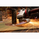 United Abrasives-SAIT 70984 4-1/2x5/8-11 TrimBack Stainless Flap Discs, Type 27, 120 Grit, 10 Pack