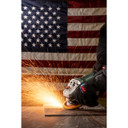 United Abrasives-SAIT 72328 4-1/2x5/8-11 Ovation Ceramic Plus High Density Plastic Backed Flap Discs, Type 27, 60 Grit, 10 pack