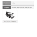 United Abrasives-SAIT 77937 7"x20mm Aluminum Metal Cutting Carbide Blade