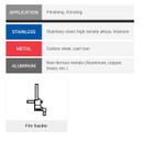United Abrasives-SAIT 61227 1/2x18 Quick Ship 9S-H Ceramic Aluminum Oxide with Grinding Aid File Belts, 60 Grit, 10 pack