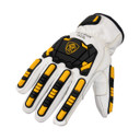 Tillman 1925 Pro Impact Adjustable Wrist Drivers Glove Cowhide , X-Large