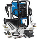 Miller 951000104 Multimatic 220 AC/DC with Dual Cylinder Welding Cart and Wireless Foot Pedal