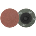 Walter 09D212 3" SPINLOCK Quick-Change AO Resin Fiber Disc for Blending Finishing 120 Grit, 25 pack