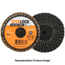 Walter 09A206 2" SPINLOCK Flap Disc for Quick Die Grinder Blending Finishing 60 Grit Medium, 10 pack