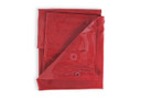 Lincoln Electric K4656-R Flame Retardant Vinyl Welding Screen/Curtain - 6 x 6 ft. - Red