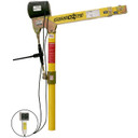 OZ OZ1200DAV-ACW CompOZite Davit Crane with 115V AC Electric Winch, Load Capacity 1200 lbs