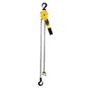 OZ OZ075-5LHOP Premium Lever Hoist, Load Capacity .75 Ton, 1500 lbs, 5 ft Lift