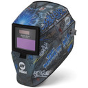 Miller 299618 Classic Series Auto Darkening Welding Helmet with ClearLight Lens, Street Sparks