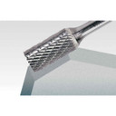 Walter 01V057 3/8x3/4 Double Cut Tungsten Carbide Bur Type SB-3 Cylindrical with end cut