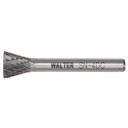 Walter 01V072 1/4x1 Double Cut Tungsten Carbide Burr Type SN-4 Inverted Cone