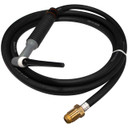 Weldtec WT-26-12RT TIG Torch Kit, 12.5', Twister Cable, Rubber