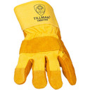Tillman 1500YPP Split Cowhide & Canvas Work Gloves with Double Palm, Large