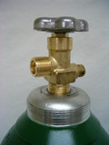 125 cu/ft Oxygen Welding Gas Cylinder Tank CGA 540 - EMPTY