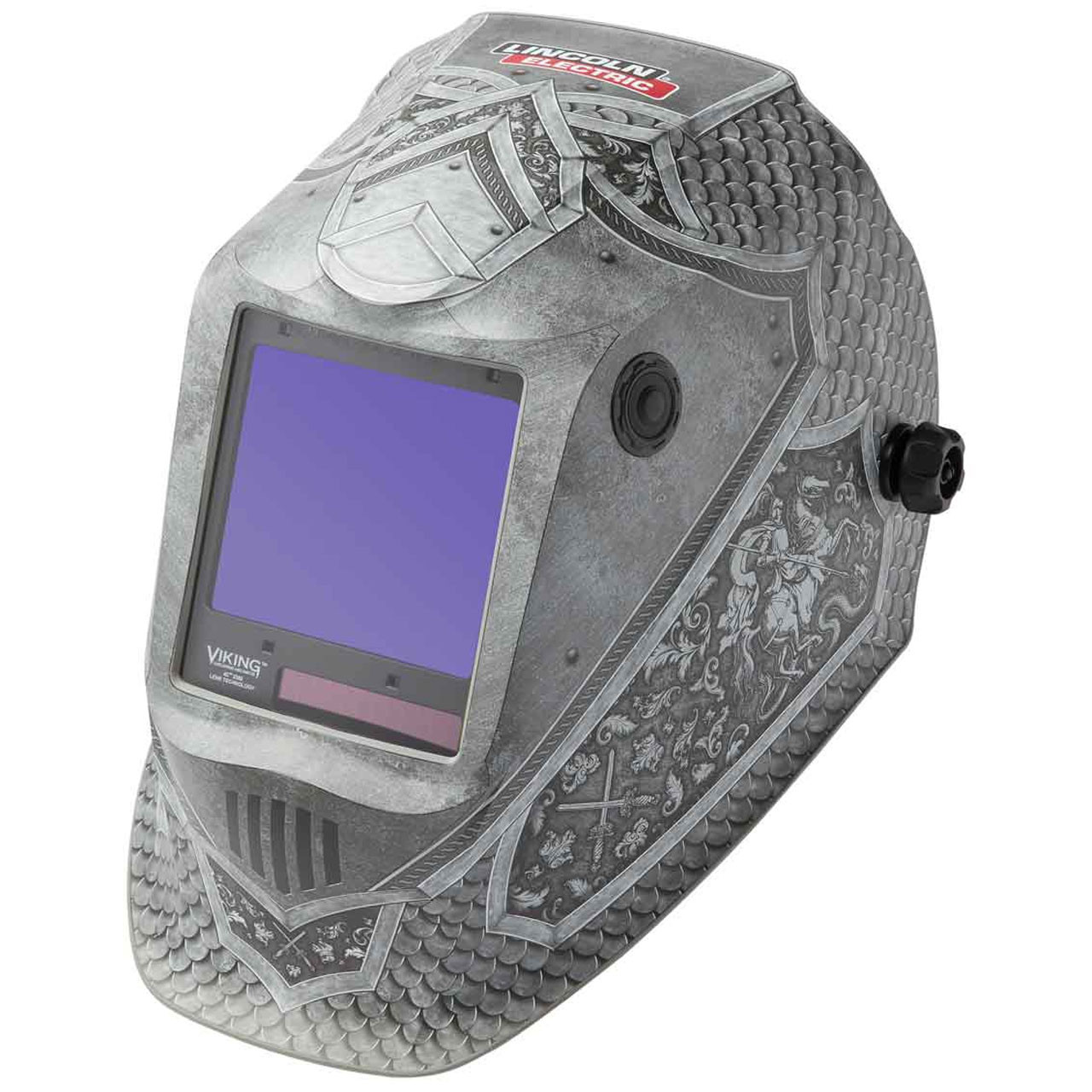 Casco Saldatore Lincoln Electric Viking 3350 Serie ADV &ndash; Nero &ndash; Auto-oscurante K3034-5