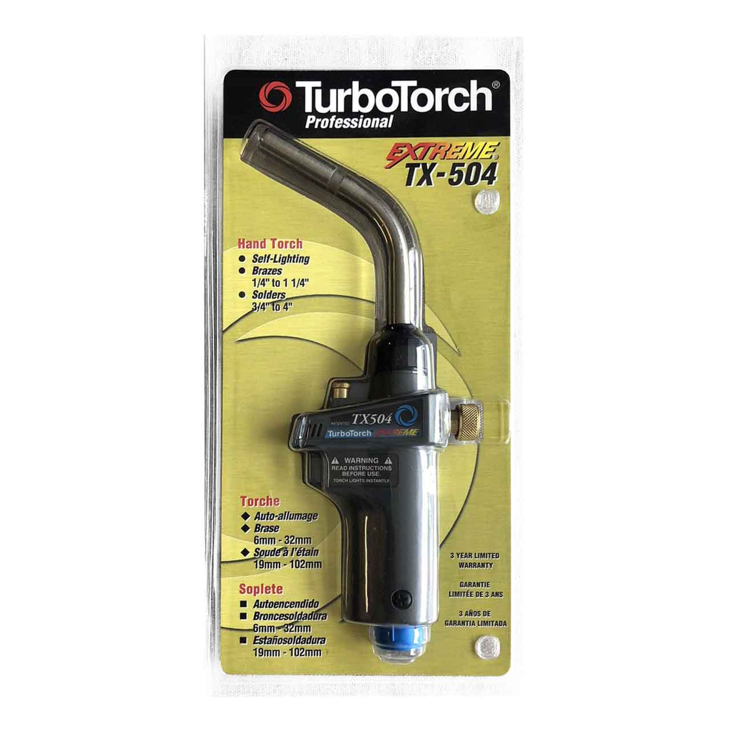 TurboTorch 03861293 TX504 Turbo Extreme Hand Torch