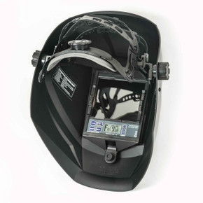 Weldcote Metals Ultraview Plus True Color Digital Auto Darkening Welding Helmet Shade 9-13, Black