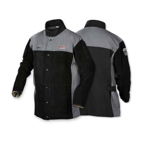 Lincoln Electric K4933 XVI Series Split Leather & FR Welding Jacket, Large