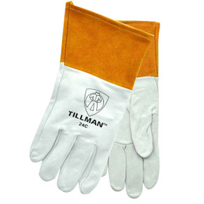 Tillman 24C Top Grain Kidskin 4" Cuff TIG Welding Gloves, 2X-Large