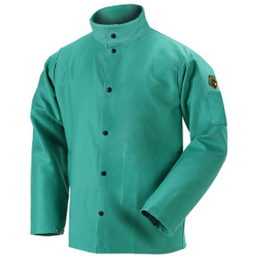 Black Stallion F9-36C TruGuard 200 FR Cotton Welding Jacket, 4X-Large