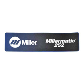 Miller 226659 Label, Nameplate Millermatic 252
