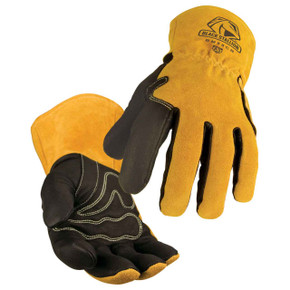 Black Stallion BM88CR Pigskin & Cowhide MIG Glove with A5 Cut Resistance, Medium