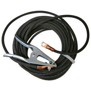 #2 Welding Cable Lead 50 Foot Negative Lead Clamp