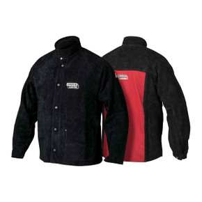 Lincoln Electric K2989 Heavy Duty Leather Welding Jacket, 3X-Large