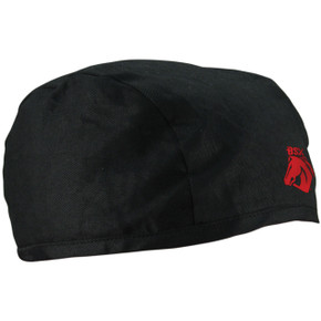 Black Stallion BSX BC5B-BK Black Cotton Welding Beanie Cap
