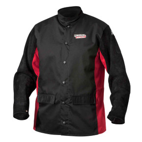 Lincoln Electric K2986 Shadow Split Leather Sleeved Jacket, 2X-Large