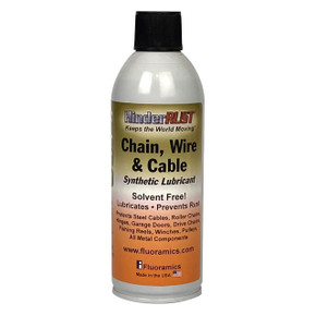 Fluoramics 9644210 Chain, Wire, & Cable Lubricant Net Wt. 11.5 Oz. Aerosol Spray Can Asc (327 G)