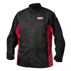 Lincoln Electric K2986 Shadow Split Leather Sleeved Jacket, 5X-Large