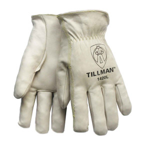 Tillman 1420 Grade "A" Top Grain Cowhide Drivers Gloves, Large