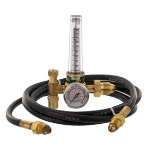 Victor 0781-3657 HRF2435P-580 Pro Series Flowmeter Regulator, Argon/CO2, CGA 580 with 10 ft. Hose