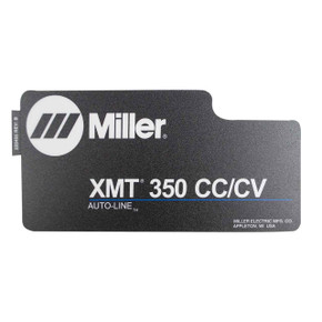 Miller 220455 Label, XMT 350 CC/CV